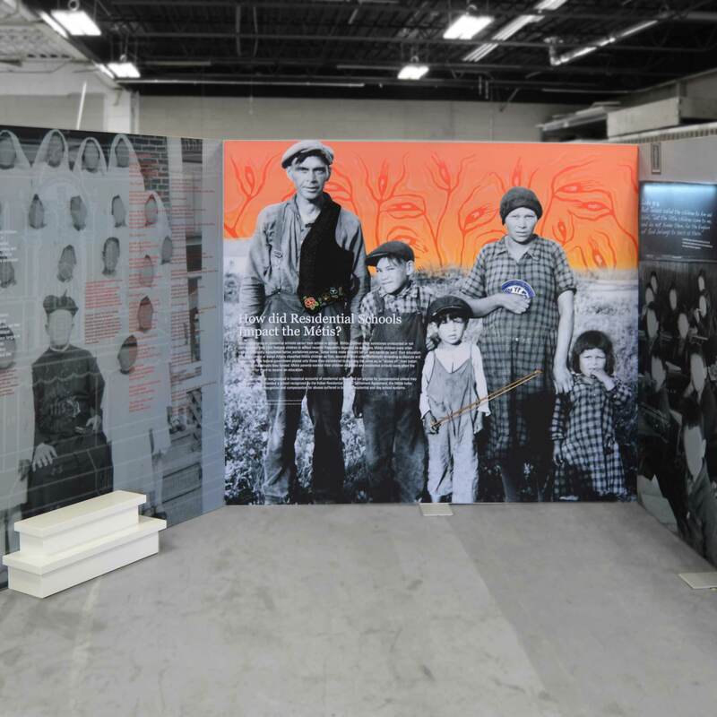 Forgotten: The Métis Residential School Experience – Design by Trina Cooper-Bolam for the Legacy of Hope Foundation